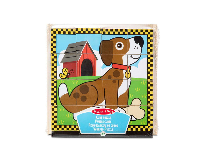 MELISSA & DOUG ROMPECABEZAS DE CUBOS MASCOTAS