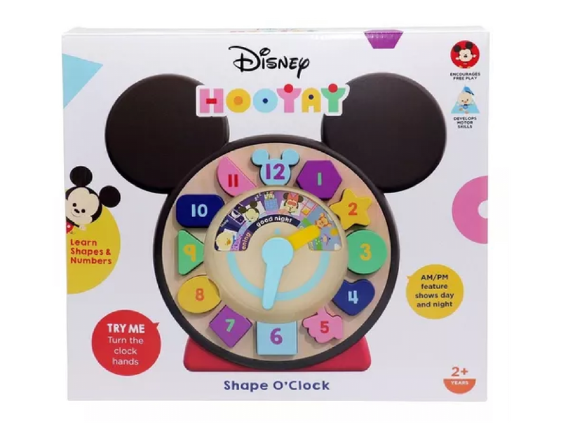 RELOJ CON FORMAS DE MICKEY DISNEY