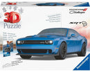 ROMPECABEZAS 3D DODGE CHALLENGER AZUL