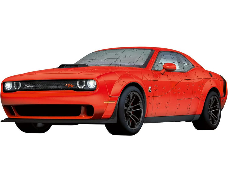 ROMPECABEZAS 3D DODGE CHALLENGER ROJO