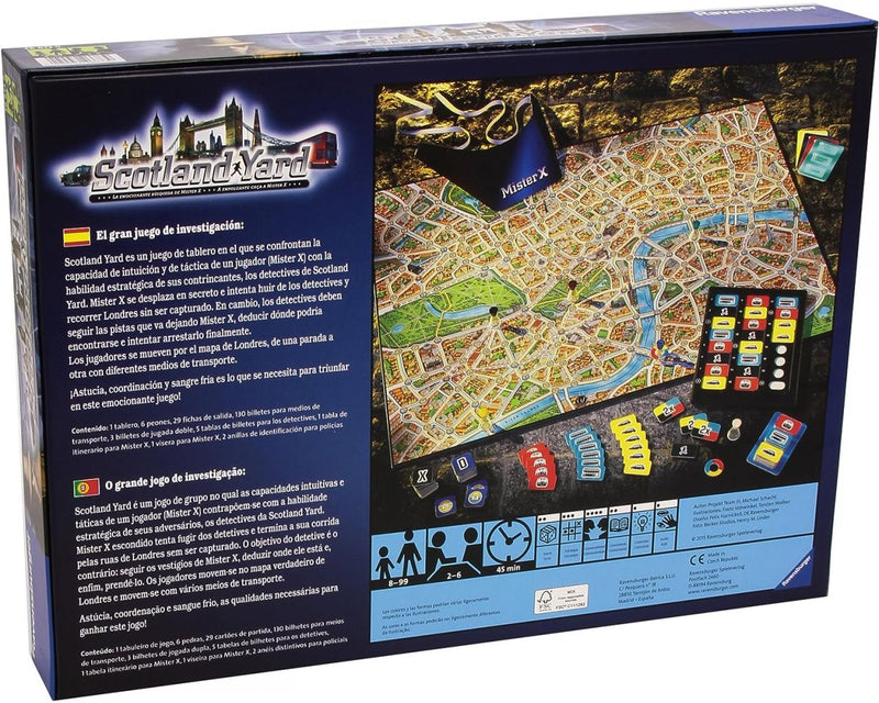 RAVENSBURGER JUEGO DE MESA SCOTLAND YARD