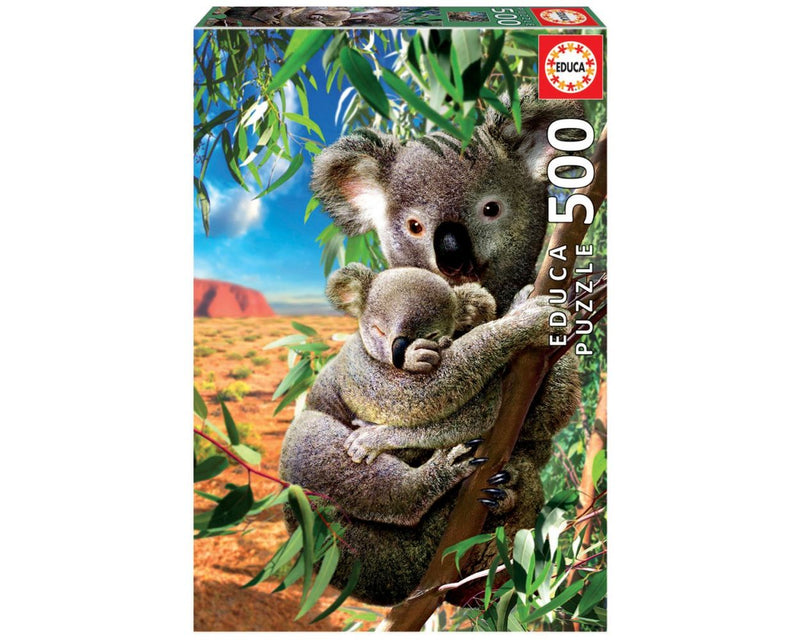 ROMPECABEZAS MAMÁ Y BEBE KOALA 500 PZAS