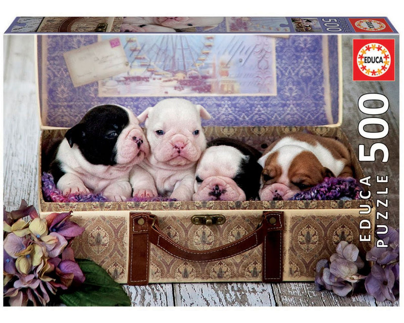 ROMPECABEZAS CACHORROS FSC 500 PZAS