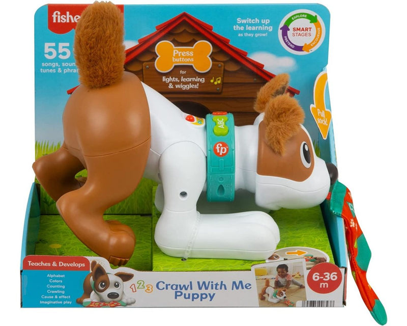 FISHER PRICE CACHORRO GATEA CONMIGO