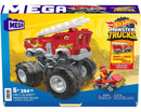 MEGA CONSTRUX HOT WHEELS 5 ALARM MONSTER TRUCK & ATV