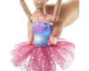 BARBIE FANTASÍA MUÑECA BAILARINA LUCES BRILLANTES TUTÚ ROSA