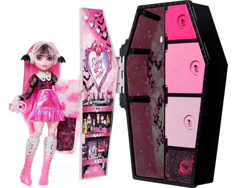 MONSTER HIGH MUÑECA SKULLTIMATES DESTELLOS DE HORROR DRACULAURA