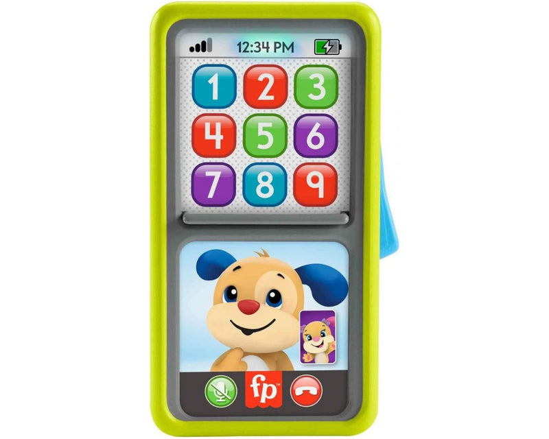 FISHER-PRICE RÍE Y APRENDE SMARTPHONE DELUXE DE APRENDIZAJE VERDE