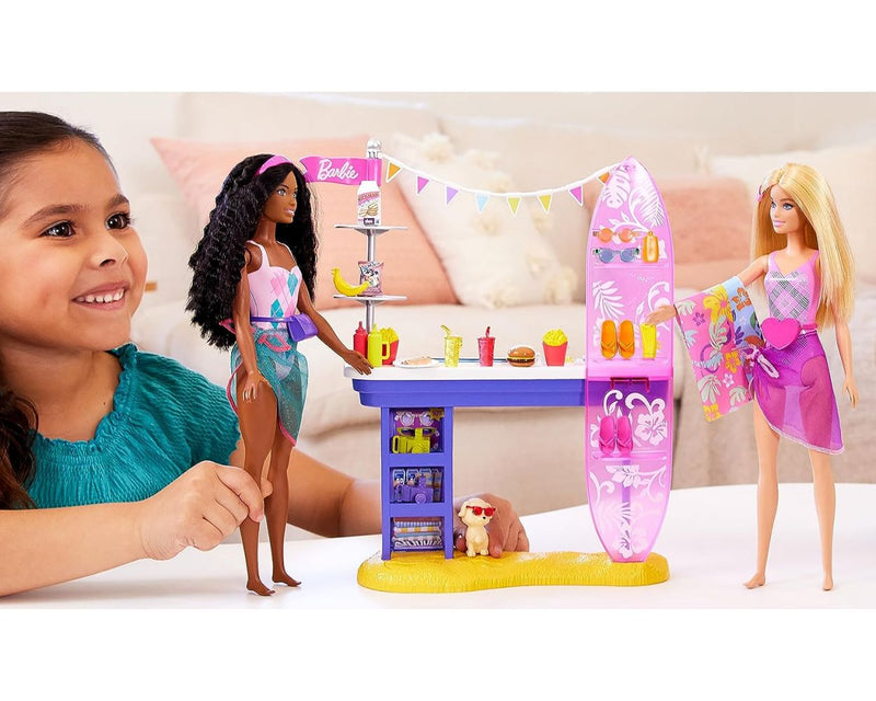 BARBIE IT TAKES TWO SET DE JUEGO PASEO EN LA PLAYA