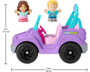 FISHER-PRICE LITTLE PEOPLE SET DE JUEGO TU PRIMER JEEP DE BARBIE