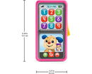 FISHER-PRICE RÍE Y APRENDE SMARTPHONE DELUXE DE APRENDIZAJE ROSA