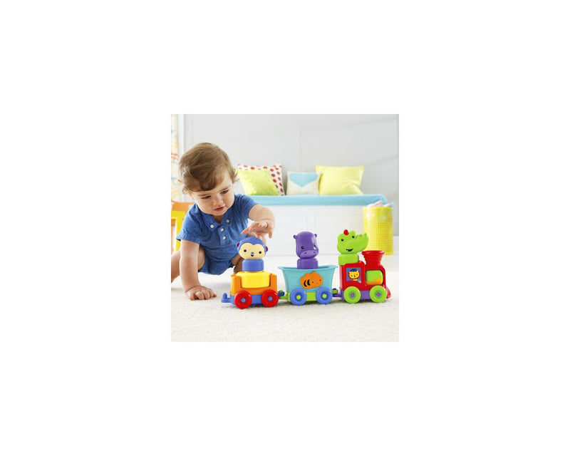 FISHER PRICE SAFARI TREN DE ANIMALITOS DIVERTIDOS