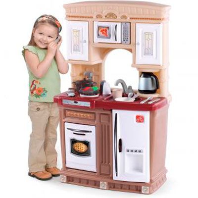 COCINA CON ACCESORIOS BEIGE