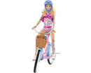 BARBIE MATTEL PASEO EN BICICLETA