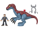 IMAGINEXT JURASSIC WORLD THERIZINOSAURUS & OWEN