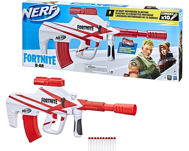 HASBRO NERF FORTNITE B-AR DART BLASTER MOTORIZADO