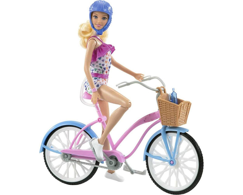 BARBIE MATTEL PASEO EN BICICLETA