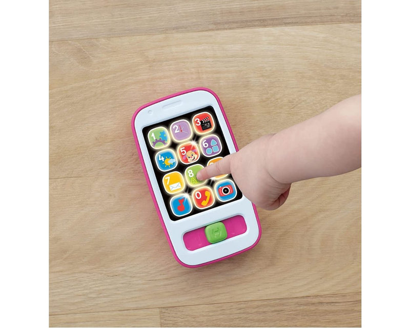 FISHER PRICE RÍE Y APRENDE SMARTPHONE DE APRENDIZAJE ROSA