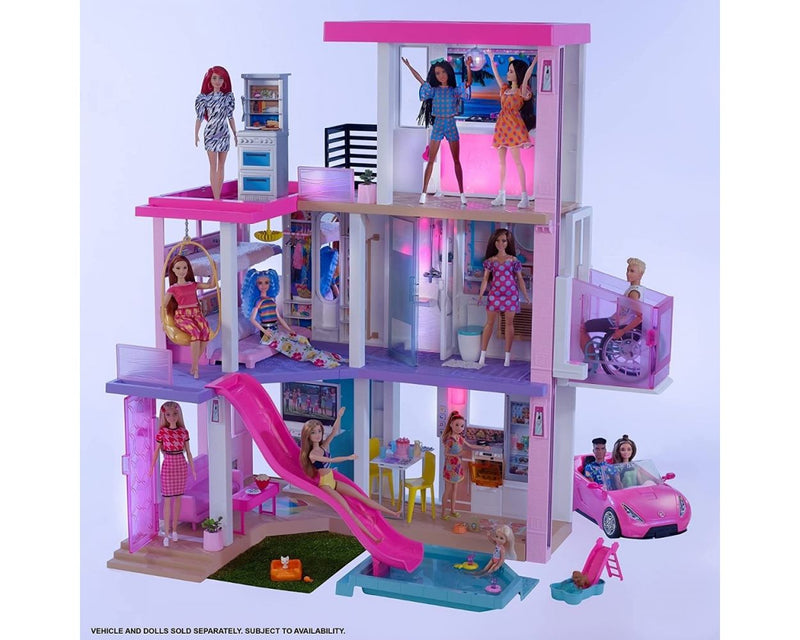 BARBIE MEGA CASA DE LOS SUEÑOS LUCES Y SONIDOS