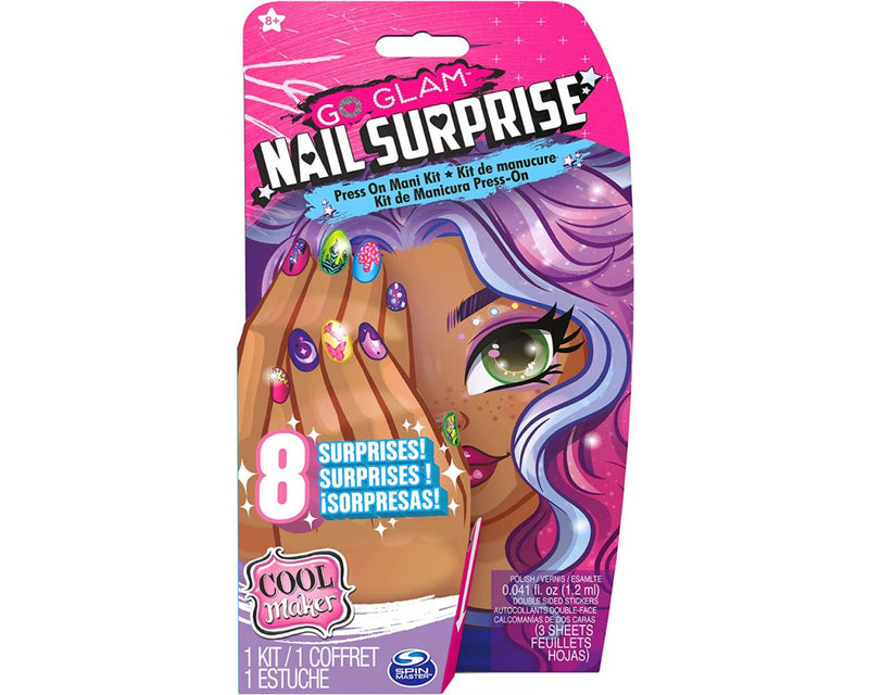 COOL MAKER KIT GO GLAM UÑAS SORPRESA