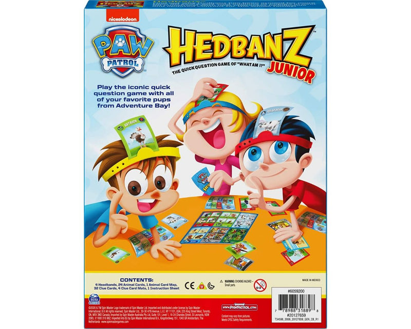 HEDBANZ JUNIOR PAW PATROL