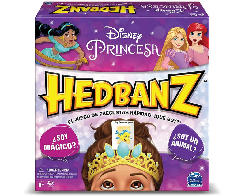 SPINMASTER GAMES HEDBANZ DISNEY PRINCESAS