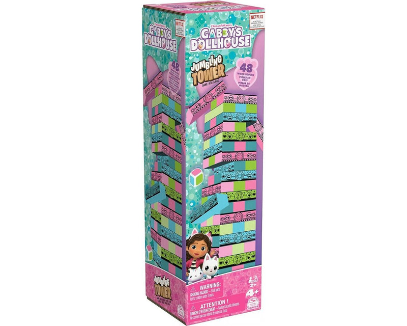 GABBY'S DOLLHOUSE WOBBLE TOWER BY SPIN MASTER