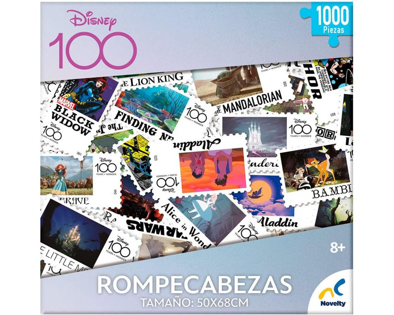 NOVELTY ROMPECABEZAS DISNEY 100