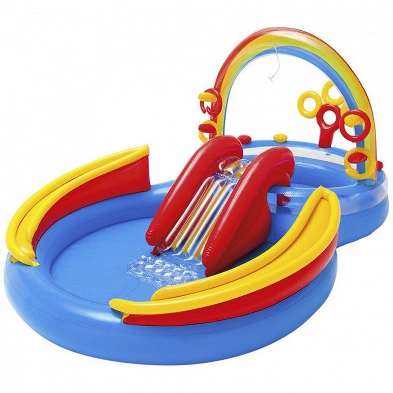 Centro Divertido de Juegos Inflable Arcoiris Intex