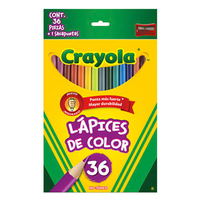 36 Lápices de Color