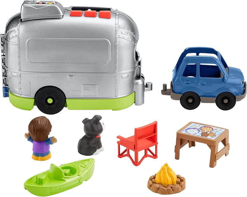 Fisher-Price Little People Camper de Aventuras y Aprendizaje