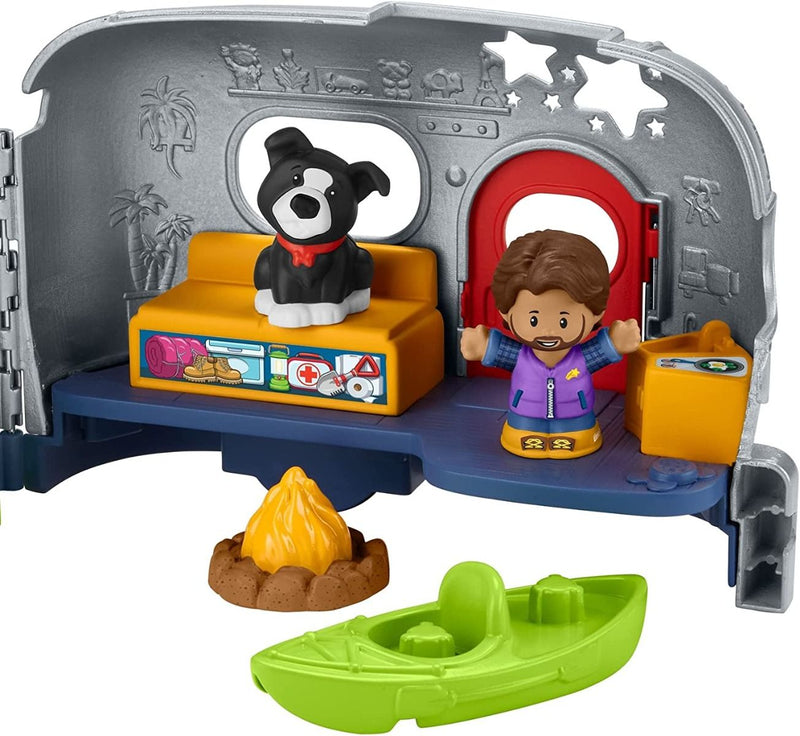 Fisher-Price Little People Camper de Aventuras y Aprendizaje