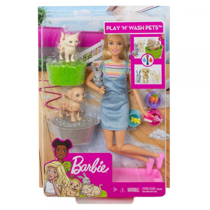 Barbie baño de perritos