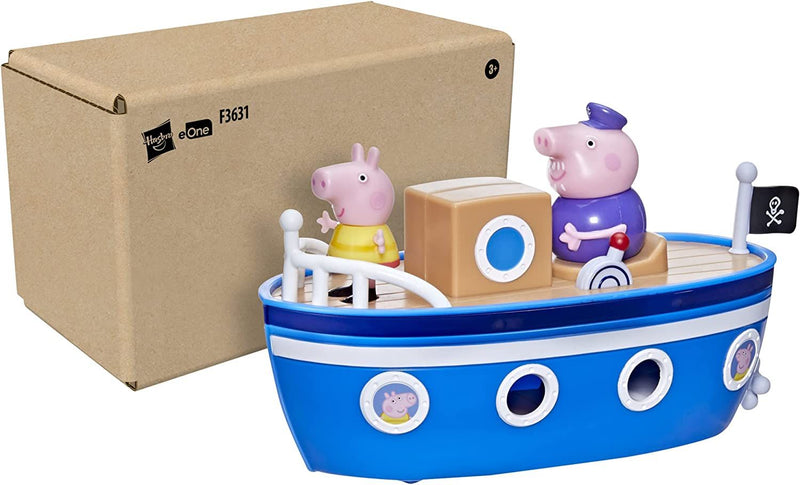 Peppa Pig Adventures Grandpa Pigs Barco Vehículo