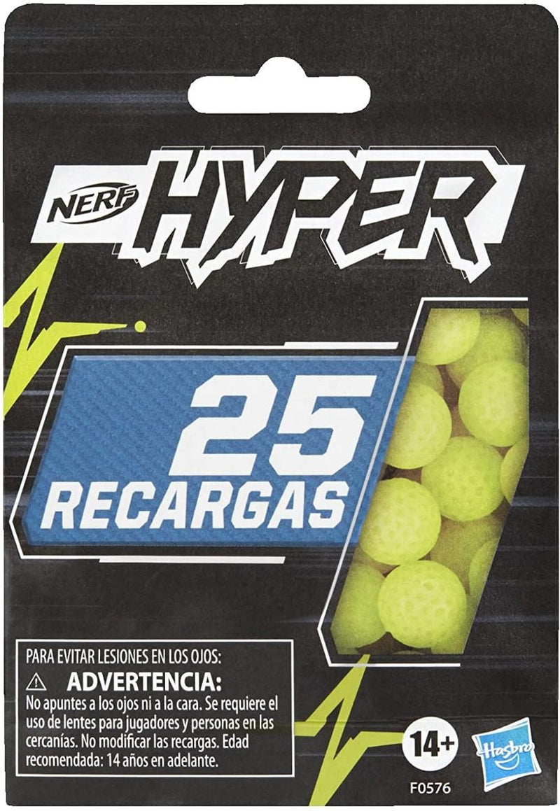 Nerf Hyper 25 Repuesto de recargas