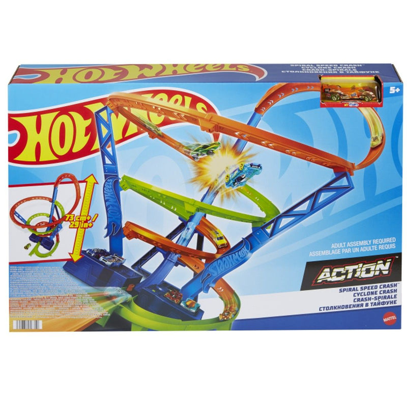 Hot Wheels Action Ciclón de Alta Velocidad
