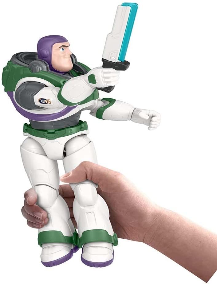 Disney Pixar Lightyear Figura 12" de Buzz con Luces y Sonidos