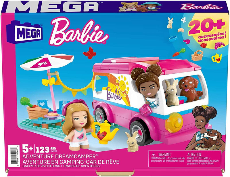 MEGA CONSTRUX BARBIE CAMPER DE AVENTURAS