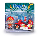 Pinypon Action Moto de Bombero