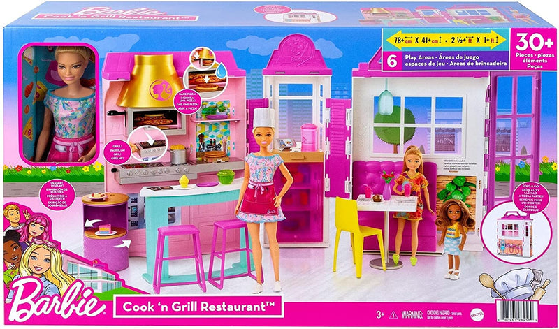 Barbie Restaurante con Muñeca