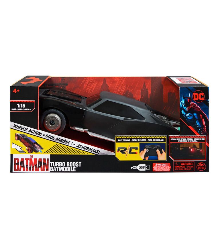 Automóvil a control remoto Batman Batimóvil Turbo