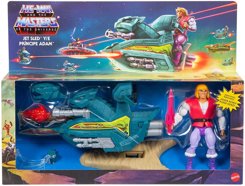 Master Of the Universe Prince Adam Jet Sled