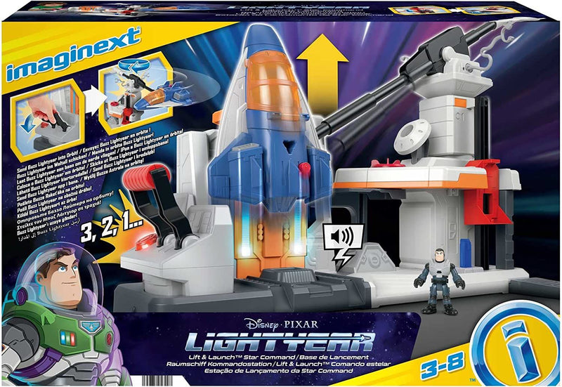 Imaginext Lightyear Playset Comando Estelar