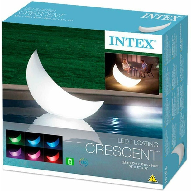 Luz Led Flotante En Forma De Luna -Intex