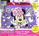 BOLSO PARA COLOREAR DE MINNIE MOUSE