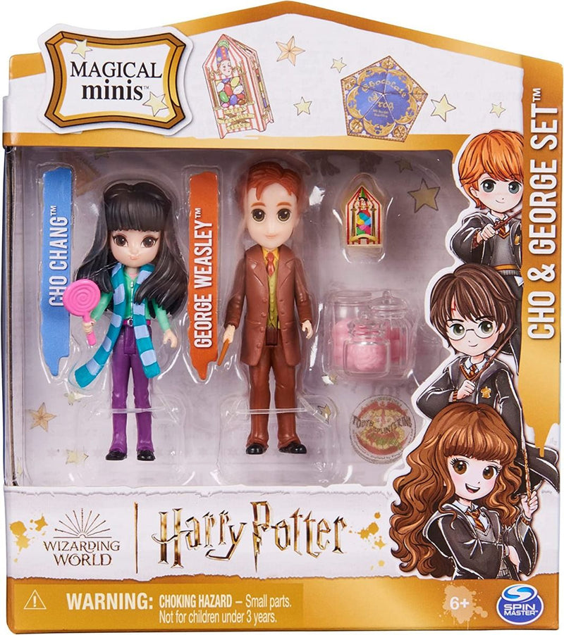 Harry Potter Magical Minis Cho Chang y George Weasley