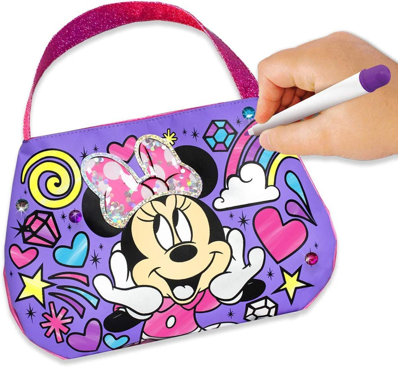 BOLSO PARA COLOREAR DE MINNIE MOUSE