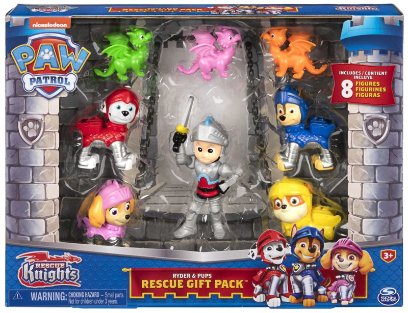 Paw Patrol Set Figuras Caballeros