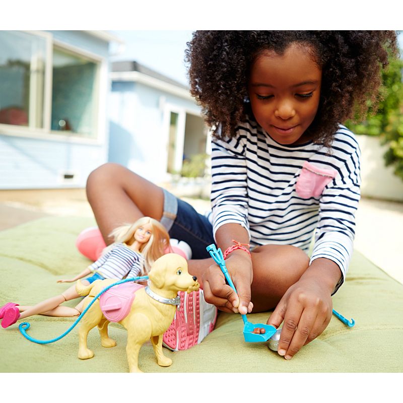 Barbie Paseo de Perrito - Mattel