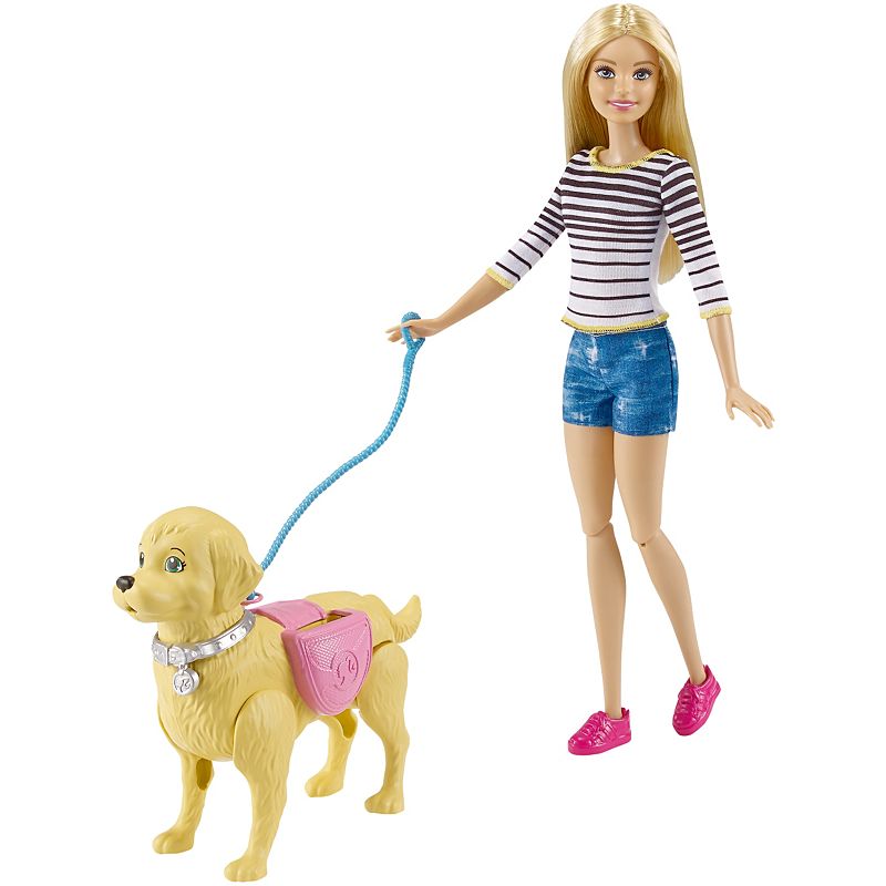 Barbie Paseo de Perrito - Mattel
